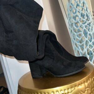 Unisa over the knee faux Swede boots